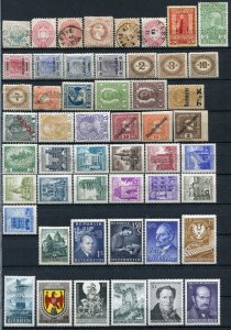 265388 AUSTRIA small collection stamps & one S/S