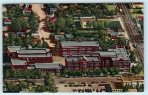 ALBUQUERQUE, New Mexico NM ~ Aerial View ALBUQUERQUE HIGH SCHOOL c1940s Postcard