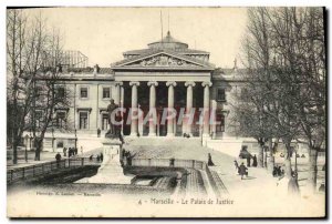 Old Postcard Marseille Courthouse