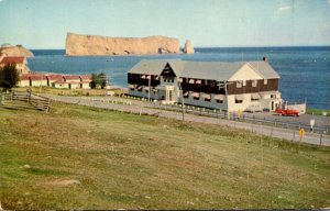 Canada Perce Rock From Southwest Near Hotel Perce