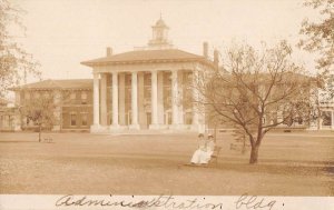 College Park Maryland Admin Building Real Photo Vintage Postcard AA29040