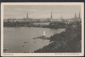 Germany Postcard - Hamburg - Blick Uber Die Lombardsbrucke  BH424