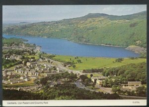 Wales Postcard - Llanberis, Llyn Padarn and Country Park     T4032