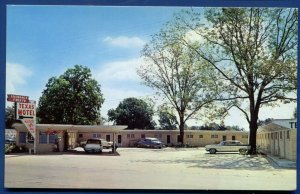 Texas Motel Monroe Louisiana la chrome postcard