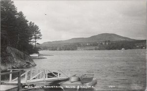 RPPC Postcard Blue Hill Mountain Blue Hill ME