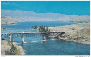 Trans-Canada Highway, Kamloops Lake, Thompson River, Red & White Gas Line, Br...