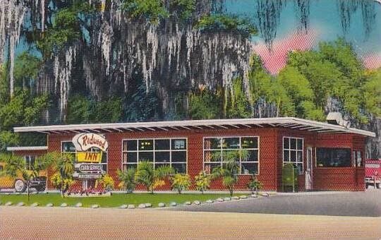 Florida Tampa Redwood Inn 1956