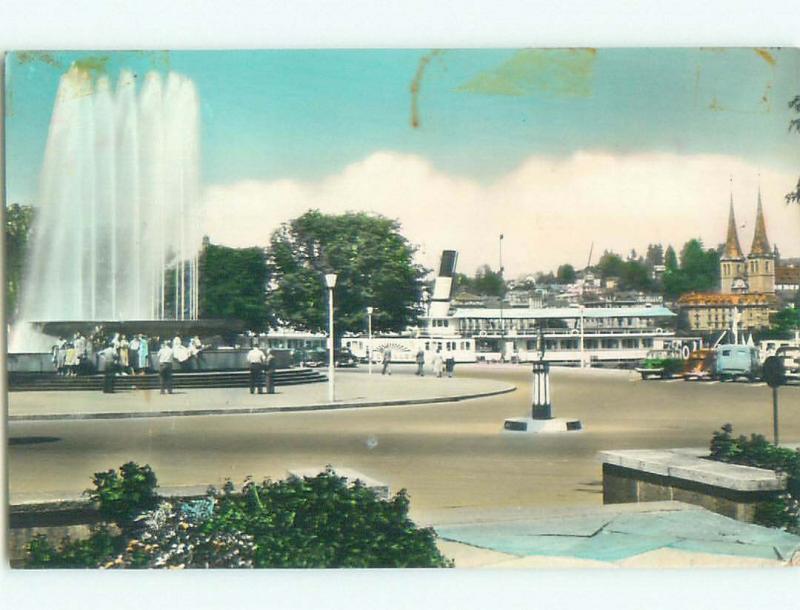 old rppc NICE VIEW Lucerne - Luzern Switzerland i3209