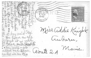 Maine RPPC Postcard Bethel Inn Bethel, Maine