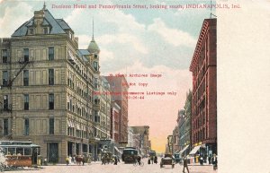 IN, Indianapolis, Indiana, Denison Hotel, Pennsylvania St, Scofield Pierson Pub