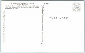 Postcard - St. Hyacinth Catholic Church - Antigo, Wisconsin