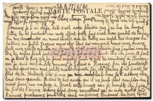 Sete Old Postcard Seaside resort At the beach while bathing