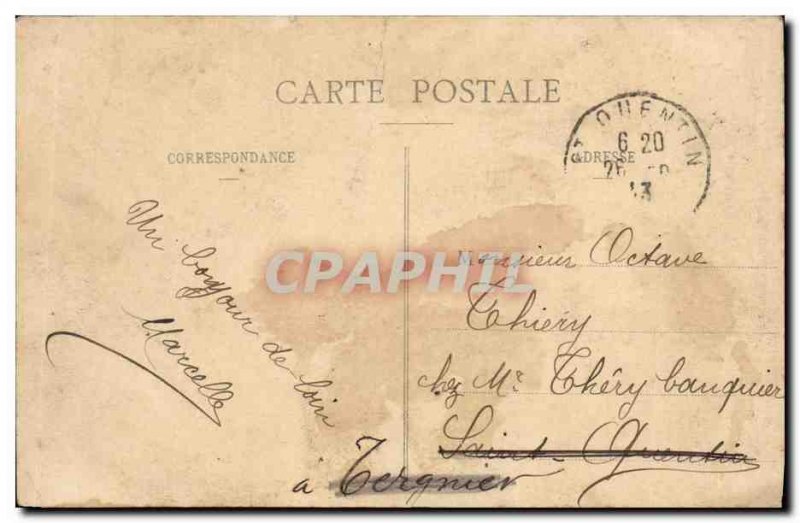 Old Postcard Compiegne Palace Hunts Salon