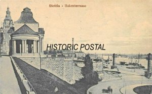 STETTIN POLAND~HAKENTERRASSE~1910s PHOTO POSTCARD