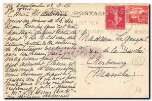 Old Postcard Auvergne La Bourboule General view