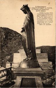 CPA AK CHATEAUNEUF-les-BAINS La Vierge de l'Esperance du Pic Alibert (408816)