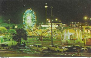 MYRTLE BEACH, South Carolina, 1950-60s ; Amusement Park, Ferris Wheel