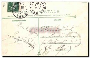 Old Postcard warship Danton Breastplate Wing Thomson project