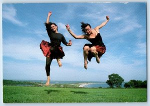 Island Moving Company Outdoor Summer Dance Concerts Ticket Advdertising Postcard