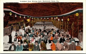 Vtg Mammoth Cave Kentucky KY Dining Hall Audubon Avenue 1920s WB Unused Postcard