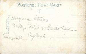 The Wolf Lighthouse UK c1910 Postcard