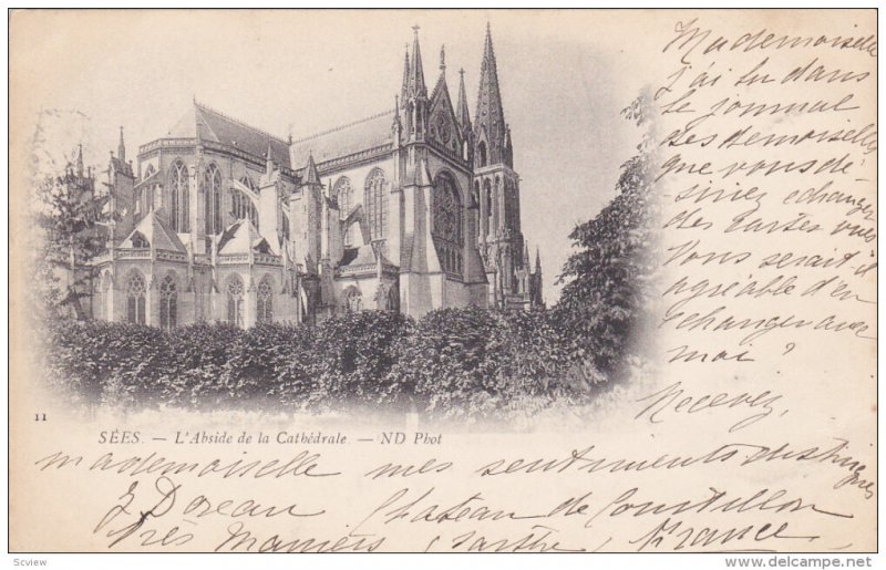 SEES, Orne, France, 1900-1910's; L'Abside De La Cathedrale