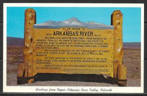 Colorado - Greetings From Upper Arkansas River Valley - [CO-211]