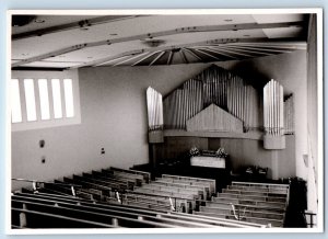 Reutlingen Germany Postcard Building Interior Seat View c1950's RPPC Photo