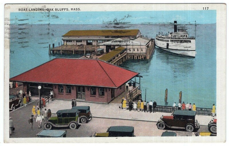 Oak Bluffs, Mass, Boat Landing