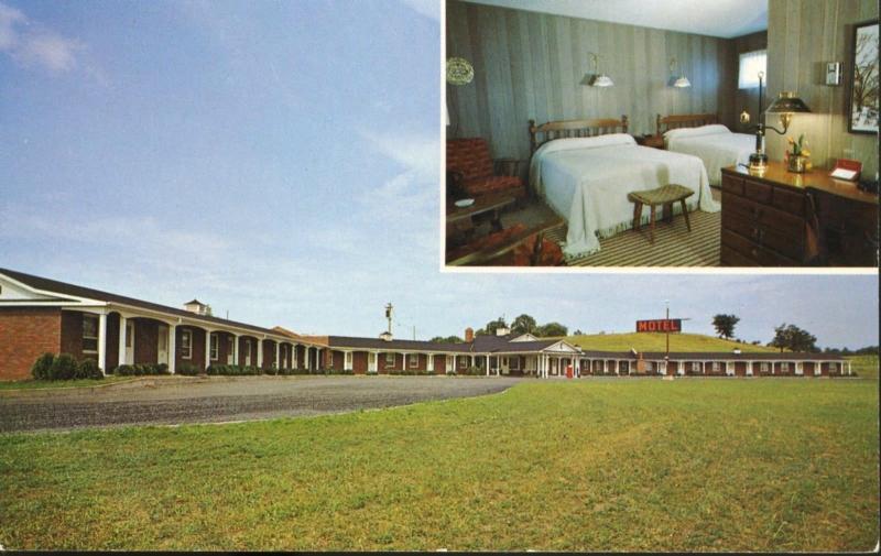 New Colonial Motel Baldwin WI Wisconsin I-90 and US 63 AAA Vintage Postcard D2