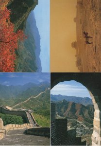 The Great Wall Dynamic Landscape Views 4x China Postcard s