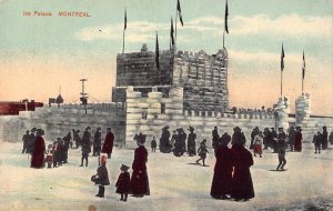 A926 Canada Ice Palace Montreal vintage postcard
