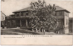 12962 Baltimore & Ohio Railroad YMCA of Brunswick, Maryland