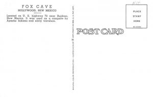 Fox Cave Hollywood , New Mexico NM