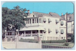 Ocean Grove New Jersey NJ Postcard White House Exterior Building c1960 Unposted