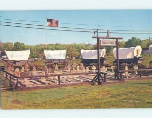 Pre-1980 COVERED WAGON AT FINGERS RESTAURANT Grand Rapids Michigan MI AE0123