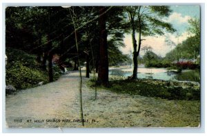 1913 Mt. Holly Springs Park Carlisle Pennsylvania PA Posted Antique Postcard