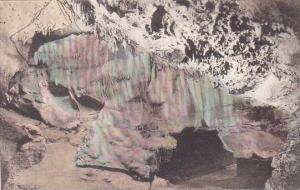 Colorado Manitou Springs The Curtain Interior Cave Of The Winds Handcolored A...