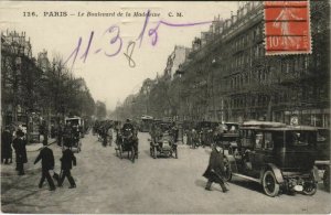 CPA PARIS 2e Boulevard de la madeleine (35195)