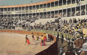 Corrida De Tores Bullfighting Tarjeta Postal Unused 