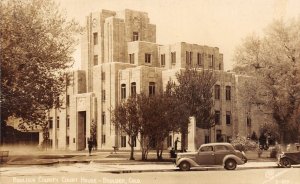 H46/ Boulder Colorado RPPC Postcard c1940s County Court House