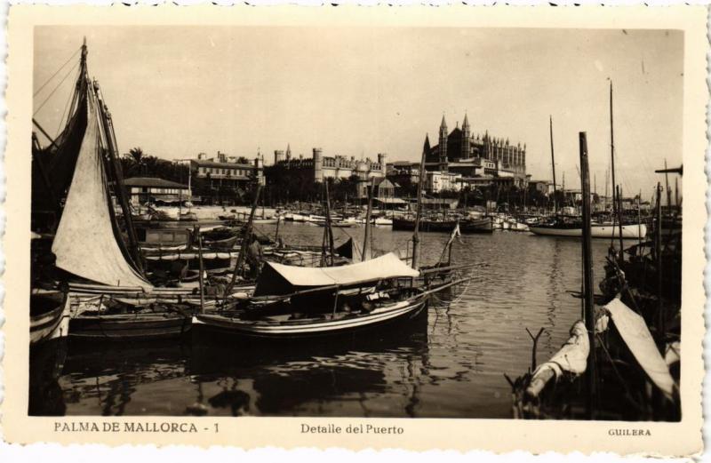 CPA Espagne PALMA DE MALLORCA - Cetalle del Puerto (304452)