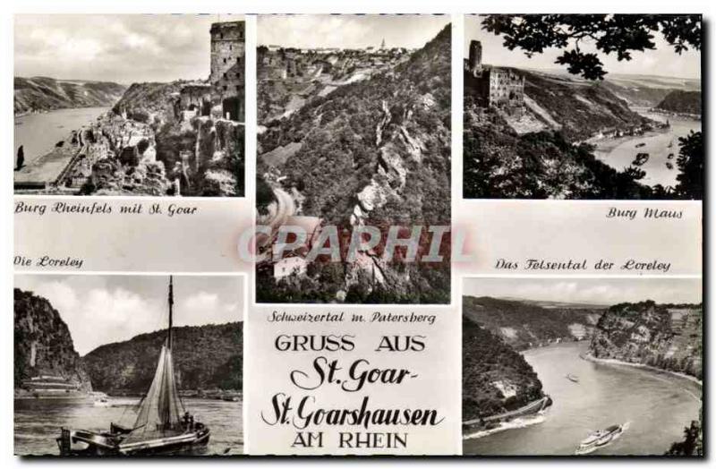 Old Postcard Gruss Aus St Goar
