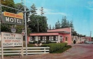 Canada, Ontario, Cobourg, Orchard Grove Motel, Canadian Post Card Co. No. 71379B