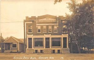 Gorham NH Savings Bank Building, Eastern Illustrating RPPC Postcard