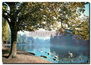 Modern Postcard Images of France Walk in the Bois de Vincennes