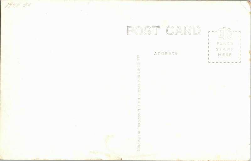 RPPC Methodist Church Clarinda IA Vintage Postcard C13