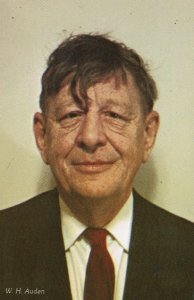 W.H. Auden New York 1964 Postcard Photo by L.A. Wiessberger Printed 1980 4x6