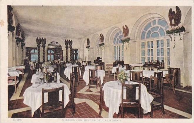 California Riverside Mission Inn Spanish Dining Room