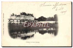 Postcard Old Chateau du Lude Sarthe